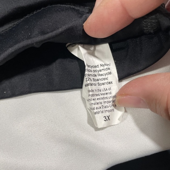 NEW BEYOND YOGA [ PLUS‎ 3X ] High Neck Racer Back Sports Bra in Black - Picture 5 of 11